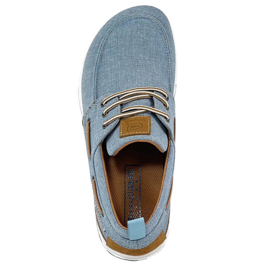 Men's Captiva by Skuze Shoes Denim Tan top