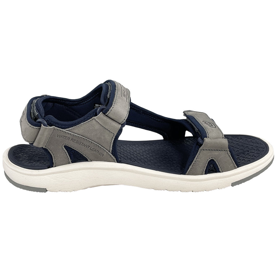 Cabo by Skuze Shoes - Grey & Navy sie right view