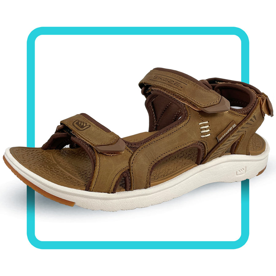 Cabo by Skuze Shoes - Tan & Brown
