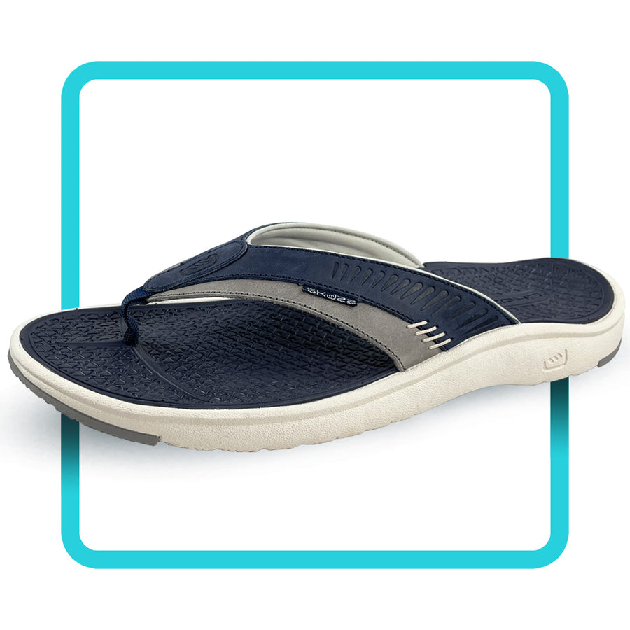 Stingray by Skuze Shoes - Grey & Navy box